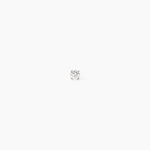 Boucle D'oreille Puce Unitaire Victoria Or Blanc Diamant - Piercings d'oreilles Famille | Histoire d&rsquo;Or