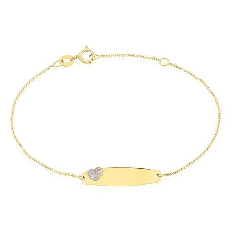 Bracelet Identit&eacute; Marcel Or Jaune - Bracelets Communion Enfant | Histoire d&rsquo;Or