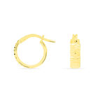 Cr&eacute;oles Asma Or Jaune - Boucles d'oreilles cr&eacute;oles Femme | Histoire d&rsquo;Or