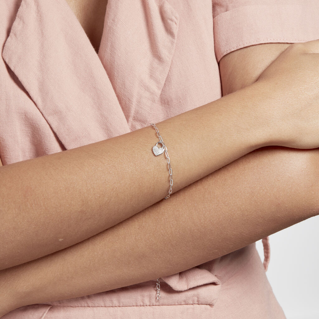 Bracelet Perico Argent Oxyde De Zirconium - Bracelets fantaisie Femme | Histoire d’Or