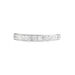 Demi Alliance Juliette Platine Blanc Diamant - Alliances Femme | Histoire d’Or