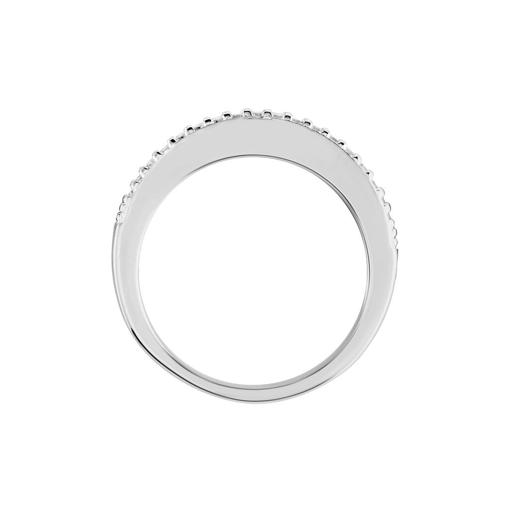 Bague Kelsy Argent Blanc Oxyde De Zirconium - Bagues avec pierre Femme | Histoire d’Or