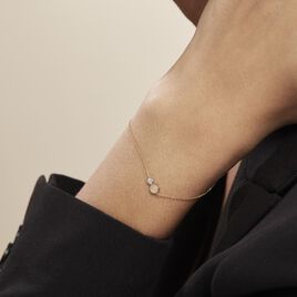 Bracelet Or Jaune Abihu Diamants - Bracelets Femme | Histoire d’Or