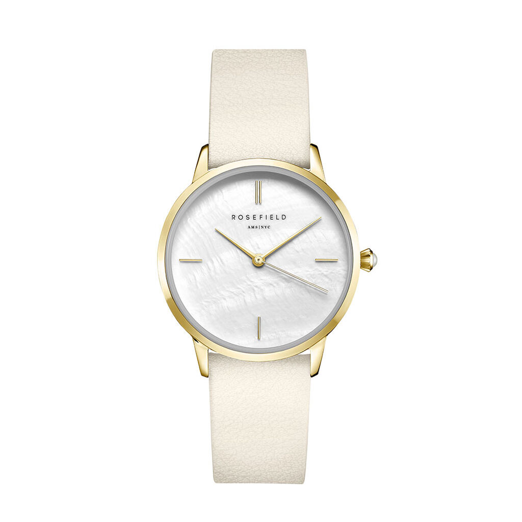 Montre Rosefield Nacre Blanche - Montres Femme | Histoire d’Or