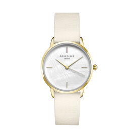 Montre Rosefield Nacre Blanche - Montres Femme | Histoire d’Or