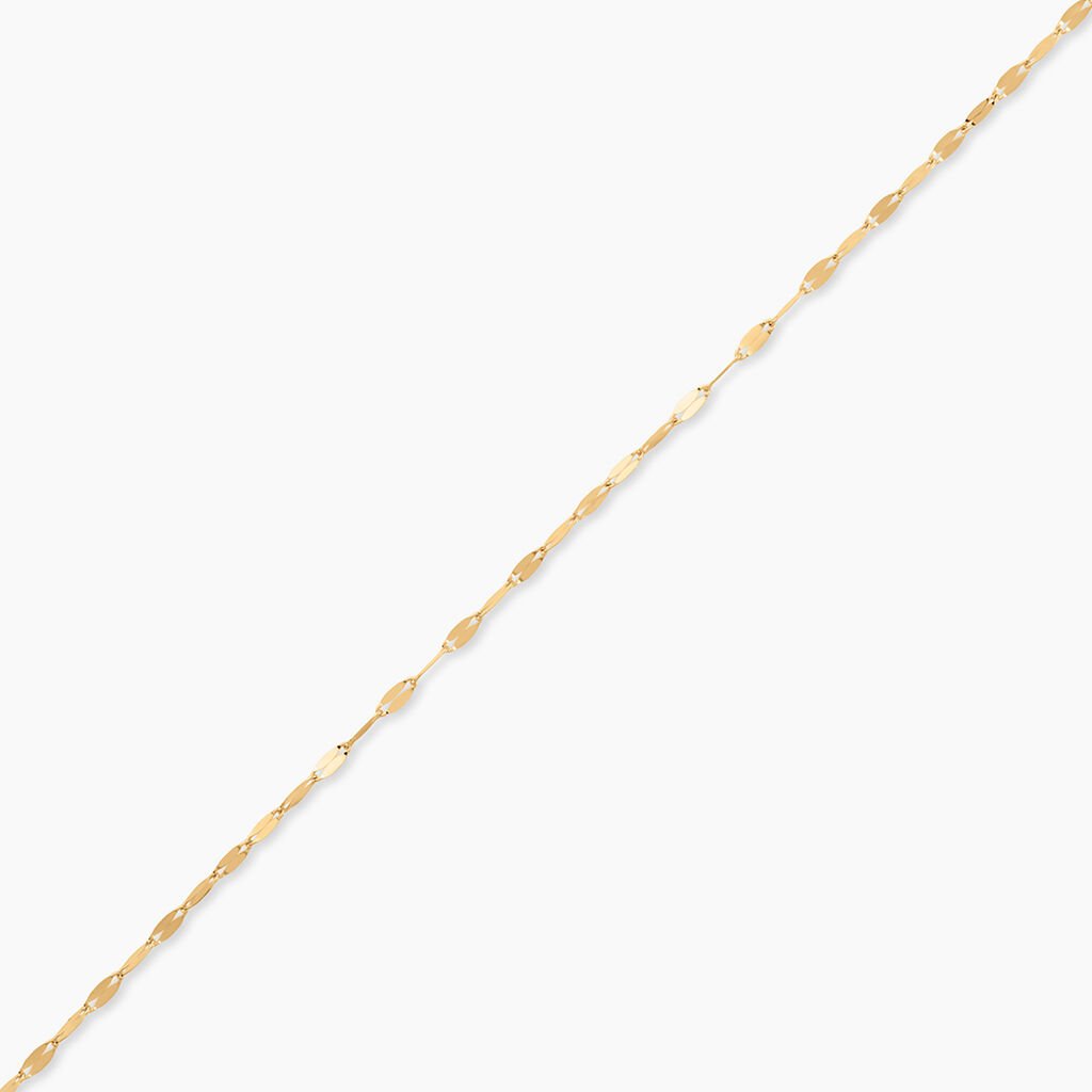 Cha&icirc;ne De Cheville Zaig Or Jaune - Cha&icirc;nes de cheville Femme | Histoire d&rsquo;Or