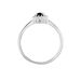 Bague Solitaire Eulalio Argent Blanc Oxyde De Zirconium - Bagues solitaires Femme | Histoire d’Or