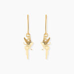 Boucles D'oreilles Pendantes Fee Or Jaune - Boucles d'oreilles pendantes Femme | Histoire d&rsquo;Or