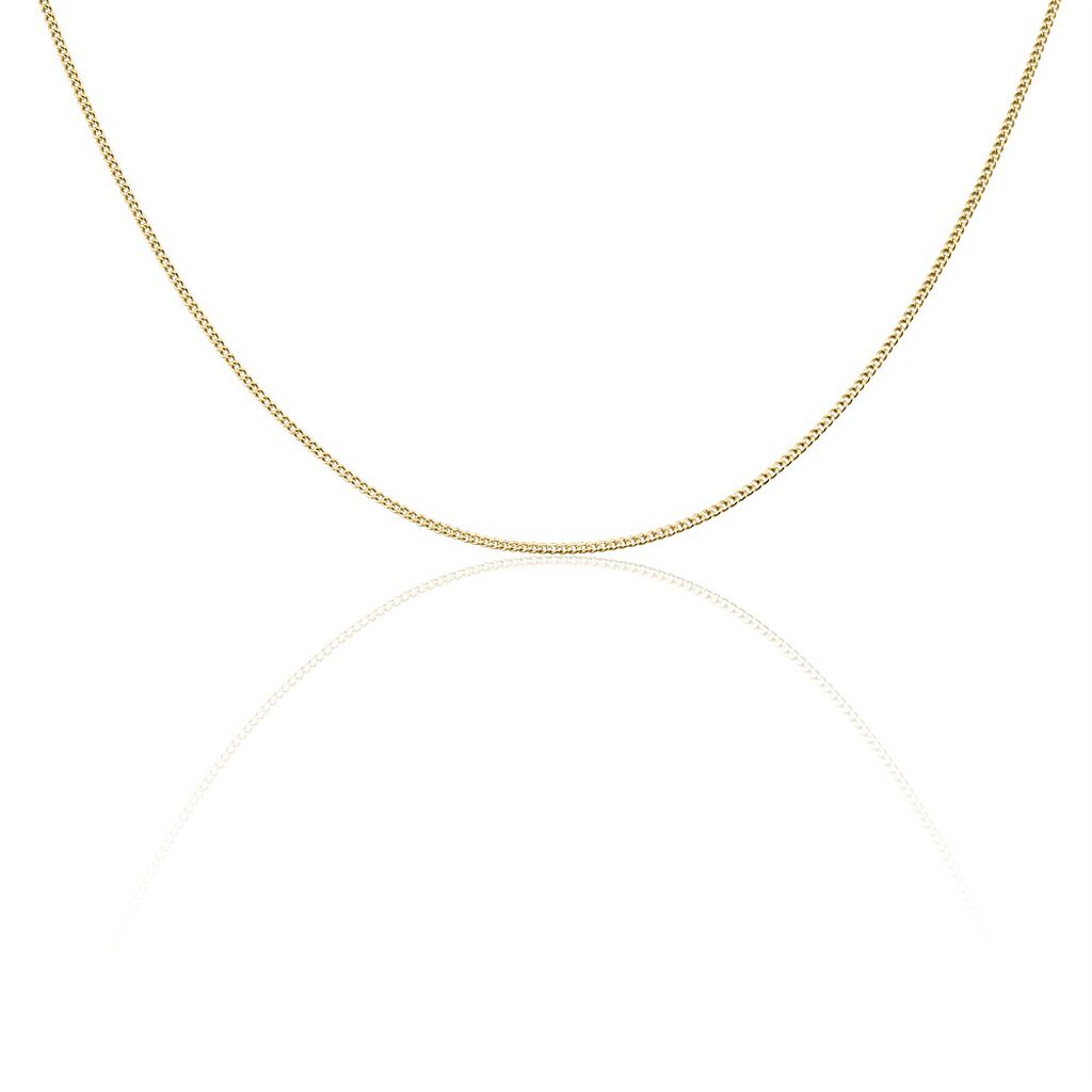 Collier Plaqu&eacute; Or Jaune Clement - Chaines Homme | Histoire d&rsquo;Or