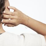 Bracelet Fatos Plaqu&eacute; Or Jaune Oxyde De Zirconium - Bracelets Femme | Histoire d&rsquo;Or