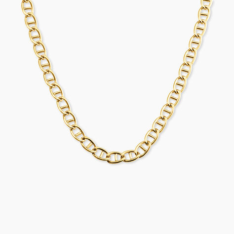 Collier Emelina Acier Jaune - Bijoux sans pierre Femme | Histoire d&rsquo;Or
