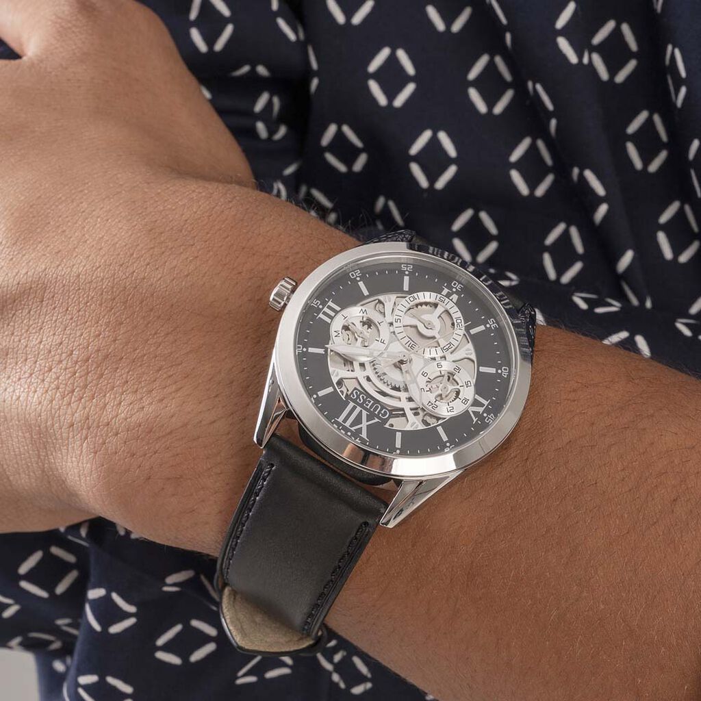 Montre Guess Tailor Noir - Montres Homme | Histoire d’Or