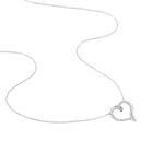 Collier Miliza Argent Blanc Oxyde De Zirconium - Colliers fantaisie Femme | Histoire d&rsquo;Or