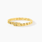 Bague Fiora Acier Jaune - Bagues fantaisie Femme | Histoire d&rsquo;Or