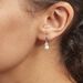 Boucles D'oreilles Pendantes Taissia Or Blanc Perle Culture Et Oxyde - Boucles d'oreilles pendantes Femme | Histoire d’Or