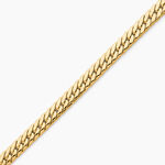 Bracelet Izel Maille Anglaise Or Jaune - Bracelets cha&icirc;ne Femme | Histoire d&rsquo;Or