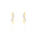 Boucles D'oreilles Puces Smina Or Jaune Diamant - Boucles d'oreilles pendantes Femme | Histoire d’Or