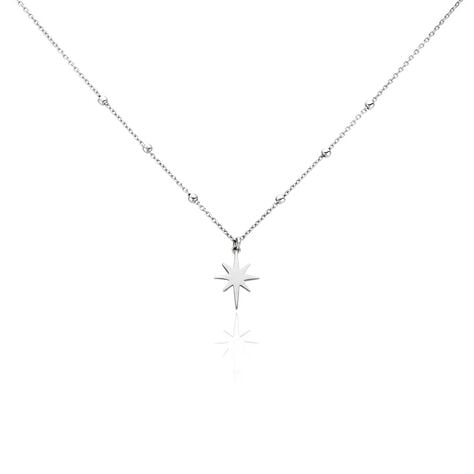Collier Pearce Argent Blanc - Colliers fantaisie Femme | Histoire d’Or