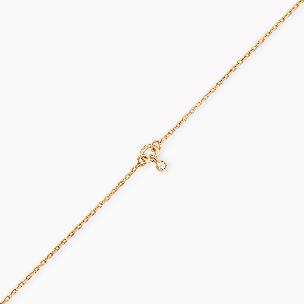 Bracelet Ederna Plaqu&eacute; Or Jaune Oxyde De Zirconium - Bracelets Femme | Histoire d&rsquo;Or