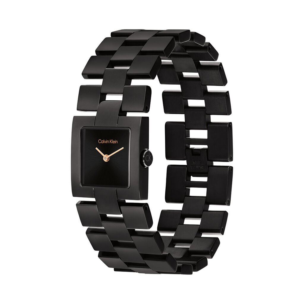 Montre Calvin Klein Ck Meridian Noir - Montres Femme | Histoire d&rsquo;Or