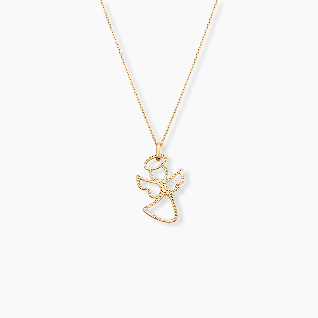 Pendentif Estrellita Ange Aureole Or Jaune - Pendentifs Famille | Histoire d’Or