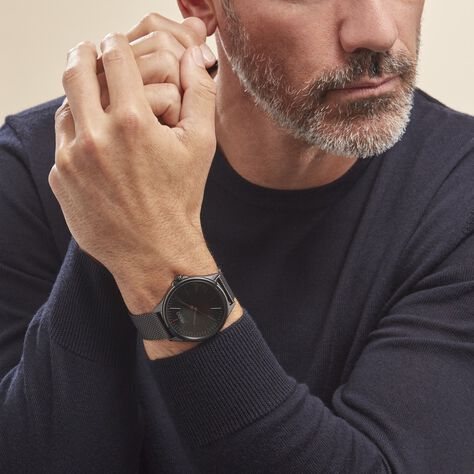Montre Hugo Smash Noir - Montres Homme | Histoire d’Or