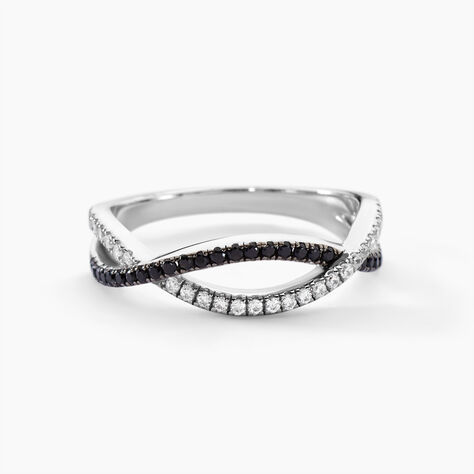 Bague Prudentia Argent Blanc Oxyde De Zirconium - Bagues avec pierre Femme | Histoire d’Or