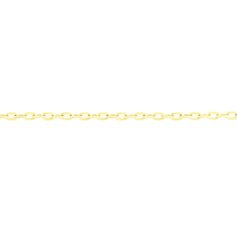 Chaîne Igoa Maille Forçat Diamantee Or Jaune - Chaines Famille | Histoire d’Or