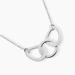 Collier Joy Argent Blanc - Colliers fantaisie Femme | Histoire d&rsquo;Or