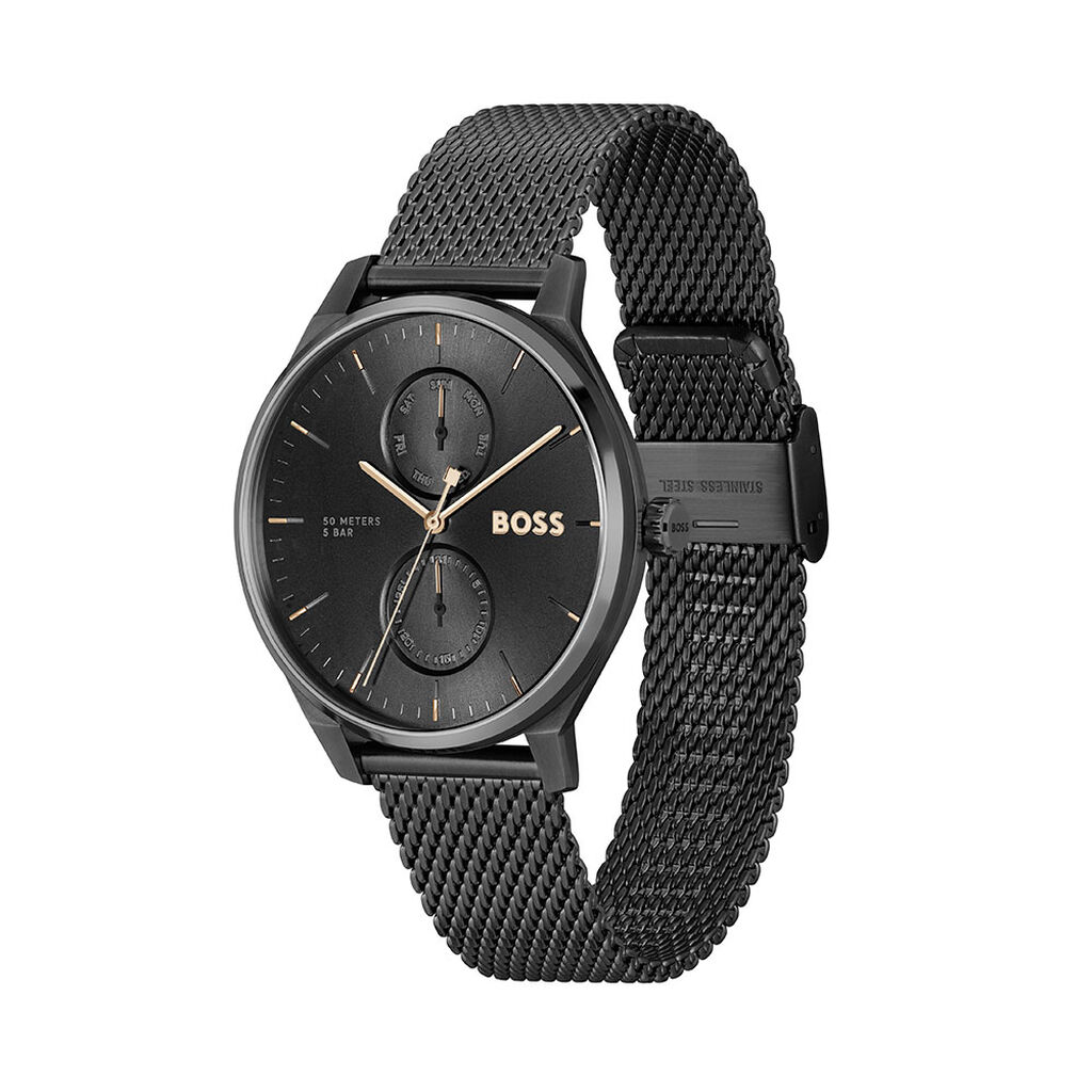 Montre Boss Tyler Noir - Montres Homme | Histoire d’Or