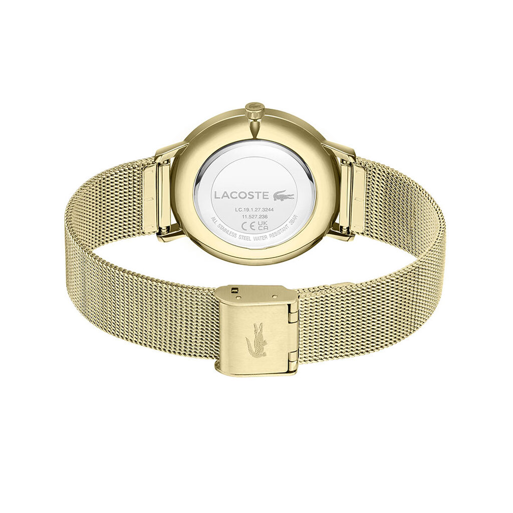 Montre Lacoste Crocorigin Doré - Montres Femme | Histoire d’Or