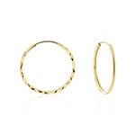 Cr&eacute;oles Valerina Or Jaune - Boucles d'oreilles cr&eacute;oles Femme | Histoire d&rsquo;Or