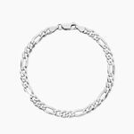 Bracelet Maille Argent Vivian - Bracelets cha&icirc;ne Homme | Histoire d&rsquo;Or