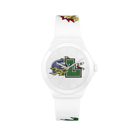 Montre Lacoste Neocroc Holiday Blanc - Montres Homme | Histoire d’Or