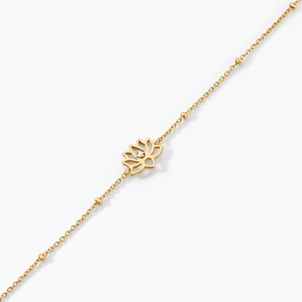 Bracelet Mirabel Argent Jaune Oxyde De Zirconium - Nouveautés Femme | Histoire d’Or