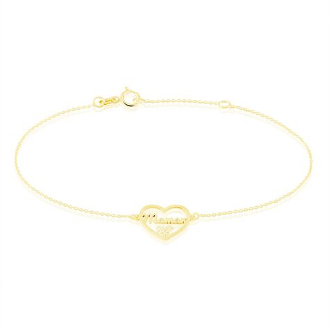 Bracelet Micarla Or Jaune Oxyde De Zirconium - Bracelets Femme | Histoire d&rsquo;Or