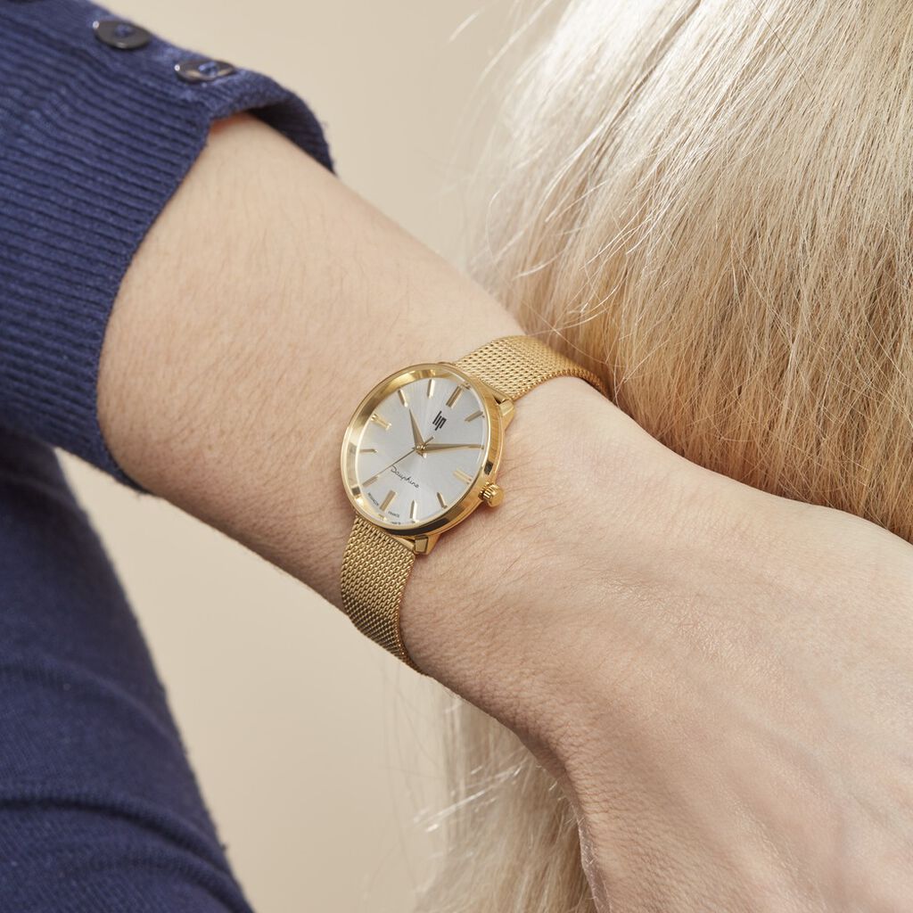 Montre Lip Dauphine Doré - Montres Femme | Histoire d’Or