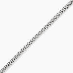 Bracelet Jany Maille Palmier Or Blanc - Bracelets cha&icirc;ne Femme | Histoire d&rsquo;Or