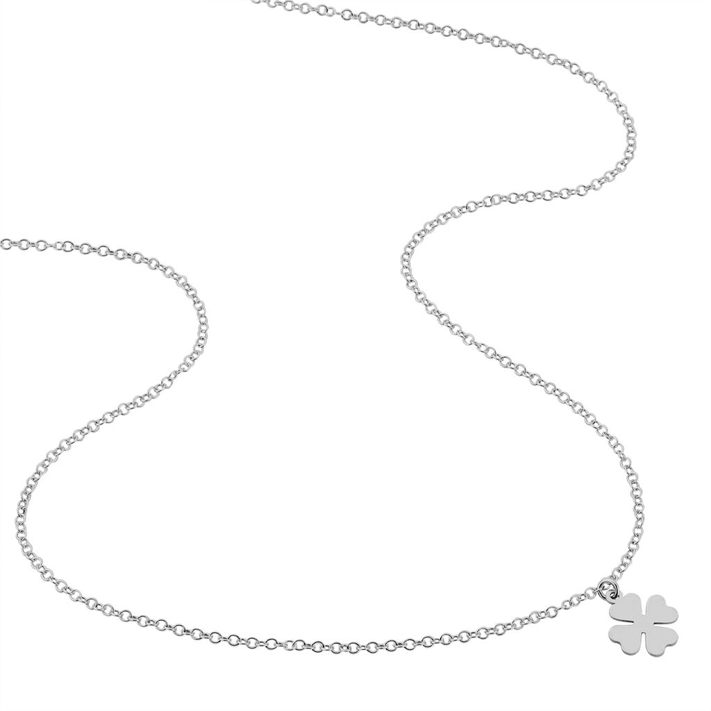 Collier Naomie Argent Blanc - Colliers fantaisie Femme | Histoire d’Or
