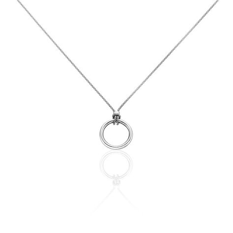 Collier Magda Argent Blanc - Colliers fantaisie Femme | Histoire d’Or