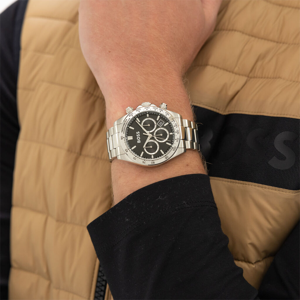 Montre Boss Hero 2.0 Noir - Nouveautés montres Homme | Histoire d’Or