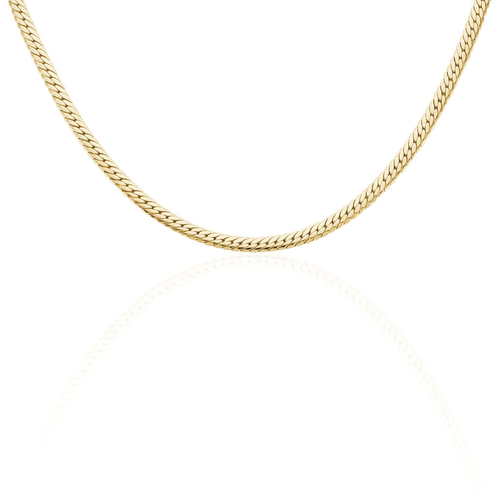 Collier Messaline Plaqué Or Jaune - Chaines Femme | Histoire d’Or