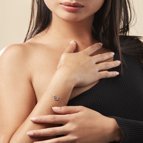 Bracelet Or Jaune Norissa Diamants - Bracelets Femme | Histoire d’Or