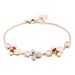 Bracelet Disney Acier Doré Rose Oxyde - Bracelets fantaisie Femme | Histoire d’Or