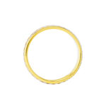 Alliance Triade Ruban Plat Or Tricolore - Alliances Unisex | Histoire d&rsquo;Or