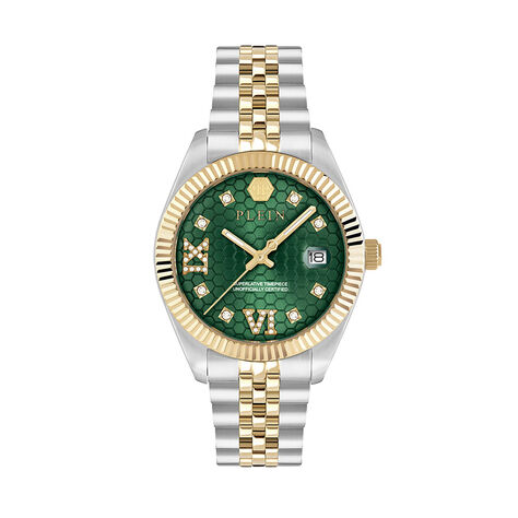 Montre Philipp Plein Date Superlative Vert - Nouveautés Femme | Histoire d’Or