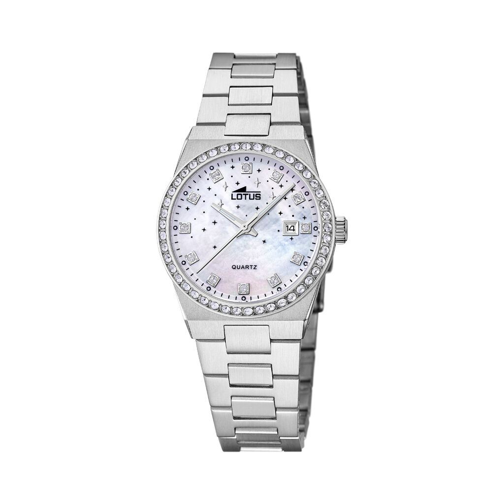 Montre Lotus Freedom Collection Nacre Blanche - Montres Femme | Histoire d’Or