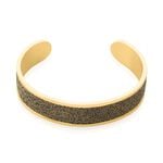 Bracelet Jonc Willis Acier Dore - Bracelets joncs Femme | Histoire d&rsquo;Or