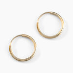 Cr&eacute;oles Dominae Or Jaune - Boucles d'oreilles cr&eacute;oles Femme | Histoire d&rsquo;Or