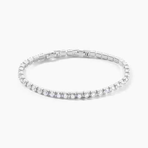 Bracelet Lou-anne Argent Blanc Oxyde De Zirconium Blanc - Bracelets Femme | Histoire d&rsquo;Or